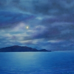Moon over Kapiti